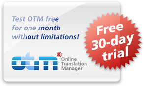 Test OTM free for one month without limitations! Test OTM free for one month without limitations!