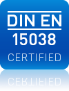 OTM is DIN EN 15038 certified!
